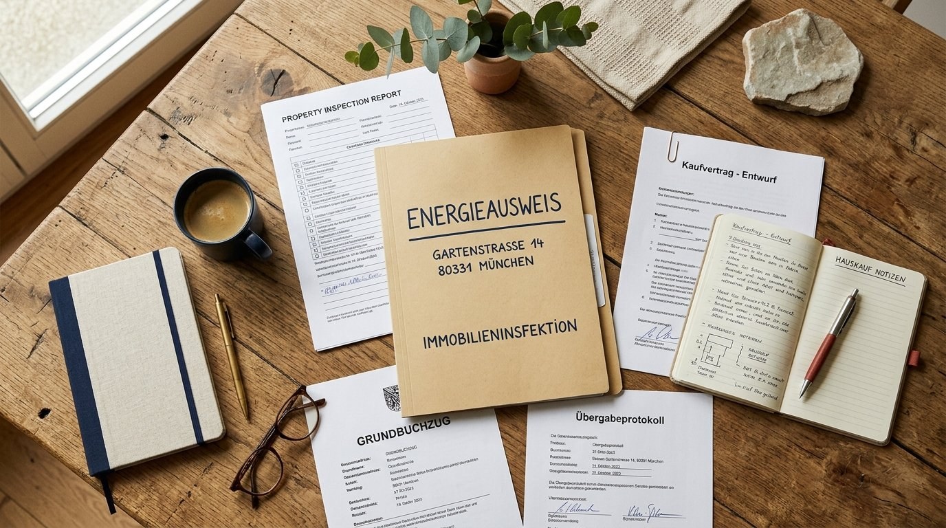 Dokumente zur Hausprüfung: Energieausweis und Nebenkosten im Blick